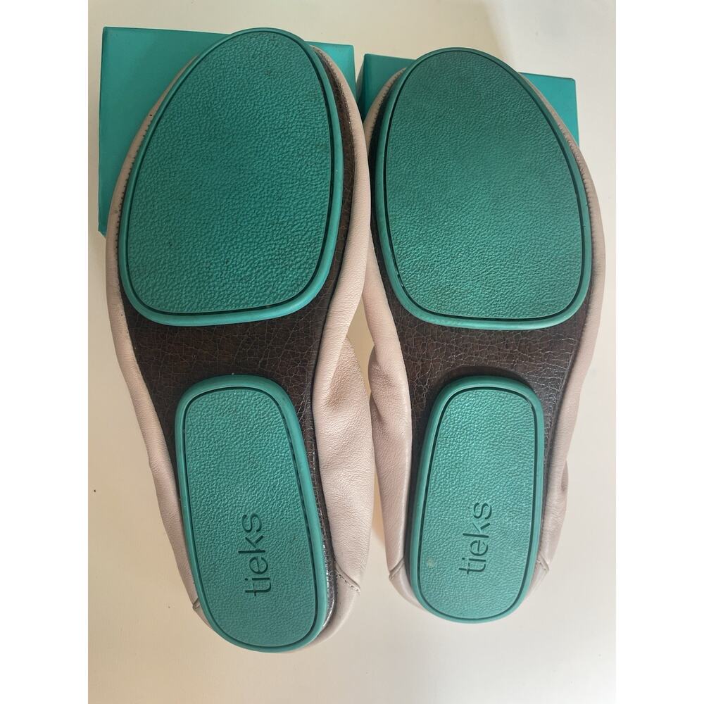 Tieks by Gavrieli Pink Ballet Flats Size 7 Complete Set Box Pouch - Picture 4 of 6